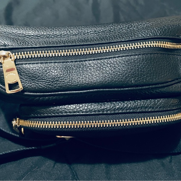 Coach Black Leather Belt Bag - Picture 3 of 11